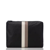 Le Voyageur Mid Pouch in Caffe on Black