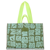 Retroglyphs Carry It All Tote in Sprout