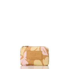 Swoosh Mini Pouch in Hey Girl on Tan