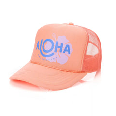 Foam Trucker Hat | ALOHA Hibiscus - Tropical