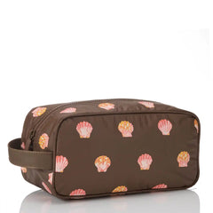 Sunny Dots Dopp Kit in Coconut