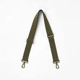 Petite Check Strap in Olive