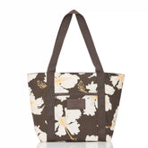 Taha'a Keep It Light Zipper Tote in Chocolate