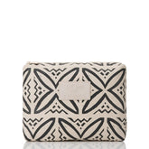 Pasifika Mid Pouch in Black on Sandstone