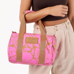 Heipua Keep It Light Stubby Duffle in Neon Pink