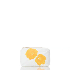 Pua Ilima Mini Pouch in Golden