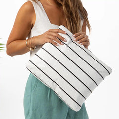 MAX Pinstripe Pouch