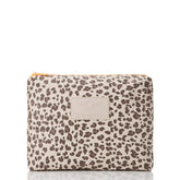Leopard Cub Mid Pouch in Coconut