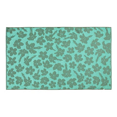 Puakenikeni Buds Beach Towel in Moss
