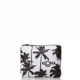 Small Coco Palms Pouch in Black