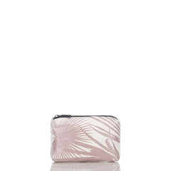 Mini Day Palms Pouch in Rose Gold