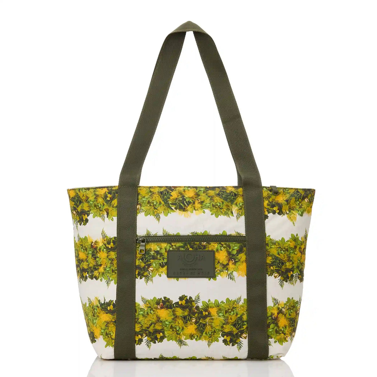 Keep It Light Zipper Tote | Lei Lehua Mamo by Aloha De Mele - Lehua Lei