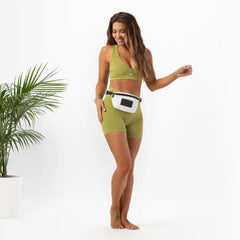 White Mini Hip Pack