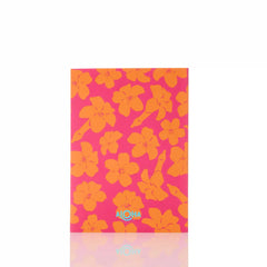 Puakenikeni Buds Notebook in Pink Orange