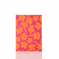 Puakenikeni Buds Notebook in Pink Orange