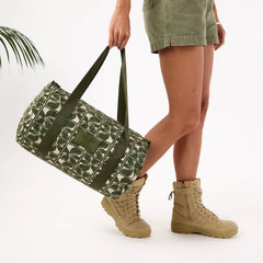 Lattice Keep It Light Sporty Duffle in Olive