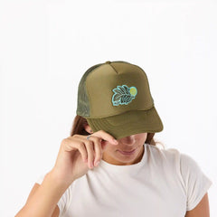 Foam Trucker Hat | ʻUlu - Olive
