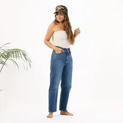 Foam Trucker Hat | ALOHA - Tangerine on Camo