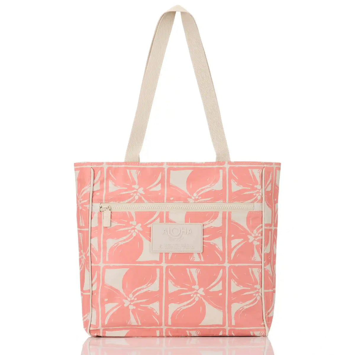 Lattice Go-To Tote in Sun Baked