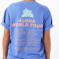 Short Sleeve | ALOHA World Tour - Blue / SM