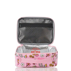 Hawaii Kawaii Icons Keep it Light Lunch Box in Black
