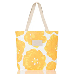 Pua Ilima Reversible Tote in Golden