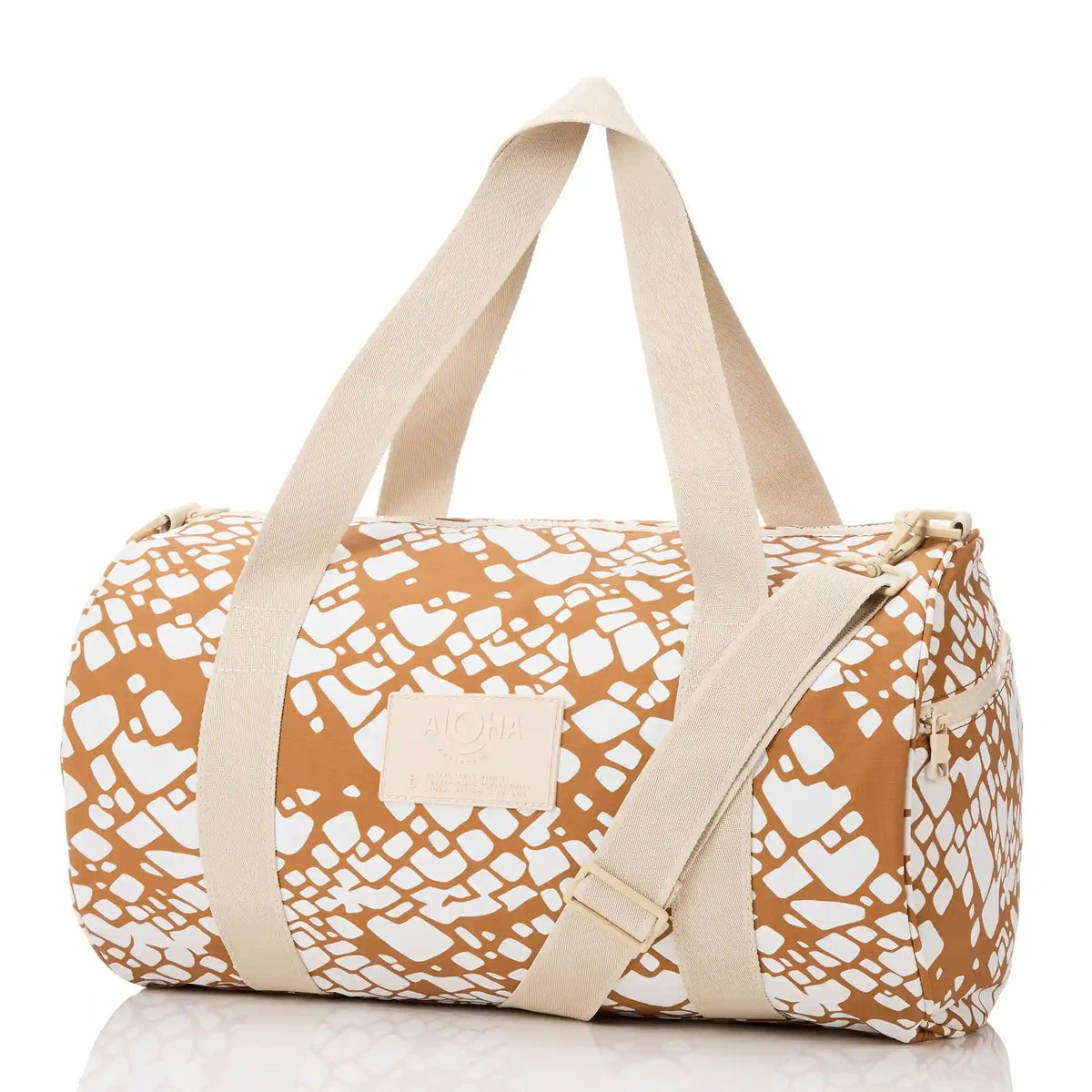 Textile Cone Keep It Light Sporty Duffle in Brown Sugar