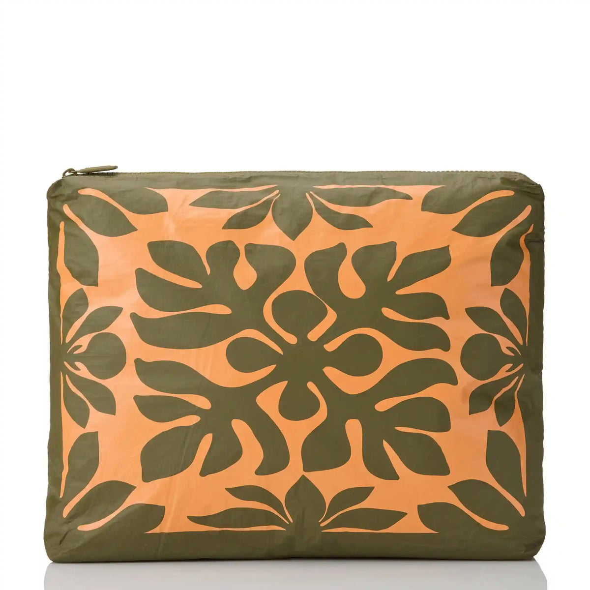 Kaʻulu MAX Pouch in Papaya on Olive