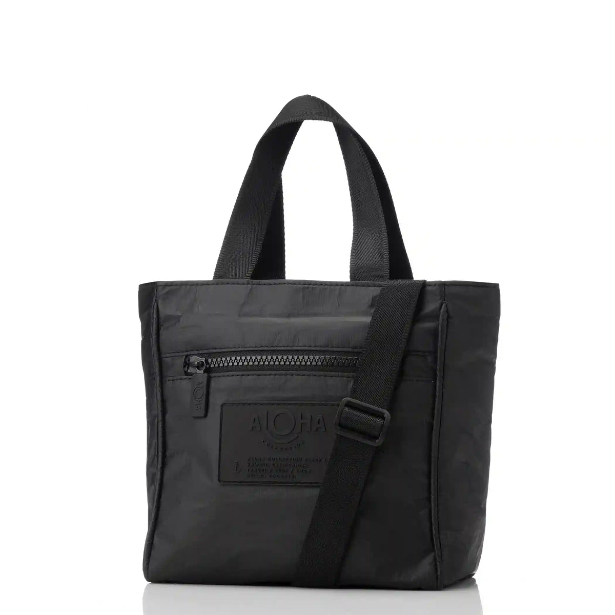 Shop ALOHA Collection Black Crossbody Monochrome Bag