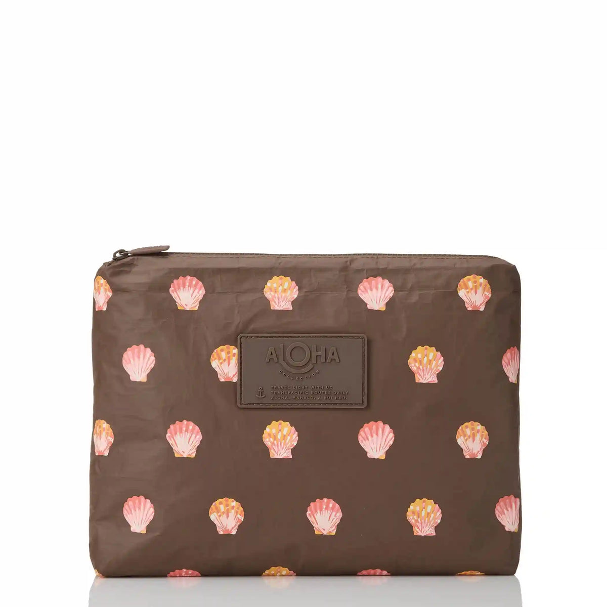 Sunny Dots Mid Pouch in Coconut