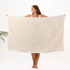 Beach Towel | Heipua - Sandstone