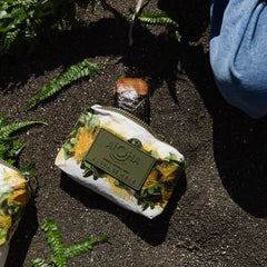 Lei Lehua Mamo Mini Pouch in Lehua Mamo by Aloha De Mele